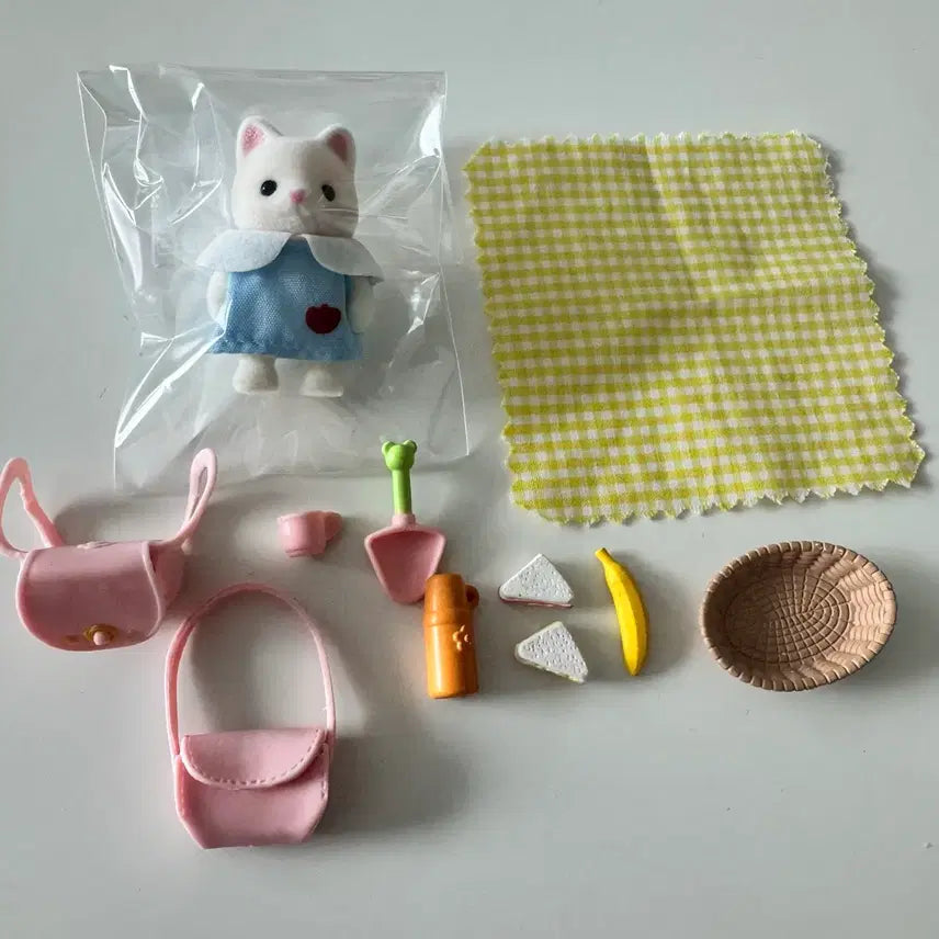 [BUNJANG] Sylvanian Families Kindergarten Picnic Set / 3590)단종)올드)결품X)실바니안 유치원 피크닉 세트