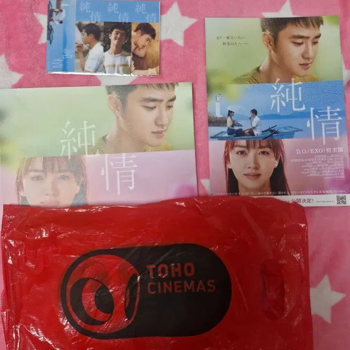 [BUNJANG] Do Kyung Soo (D.O.) Toho Cinemas Exclusive Booklet &amp; Postcard Set / 일본 토호시네마 순정 영화 도경수 책자 특전 엽서