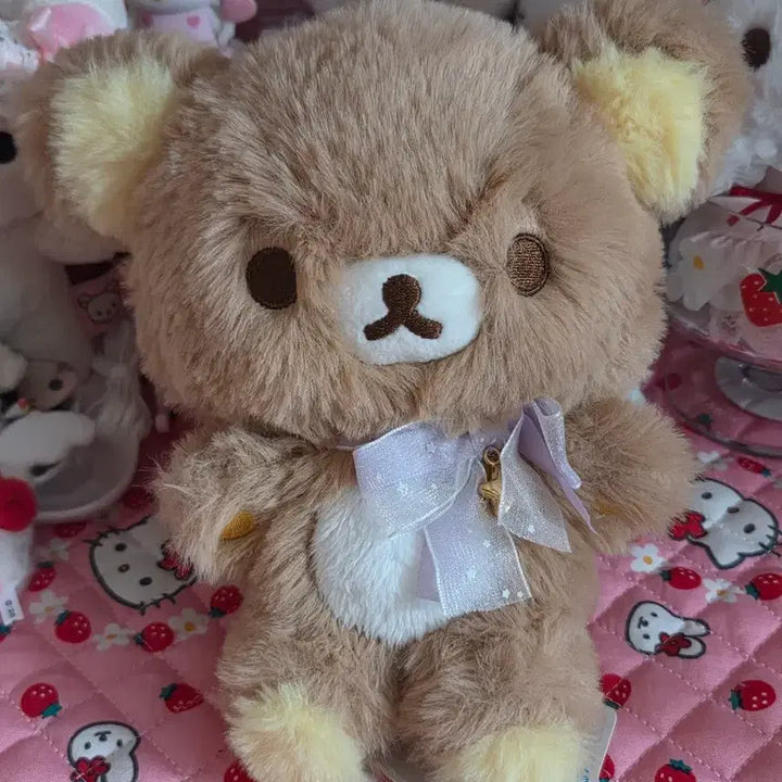 [BUNJANG] Rilakkuma Long-Haired Pajama Doll / 고전 리락쿠마 장모 파자마 인형 [택o]