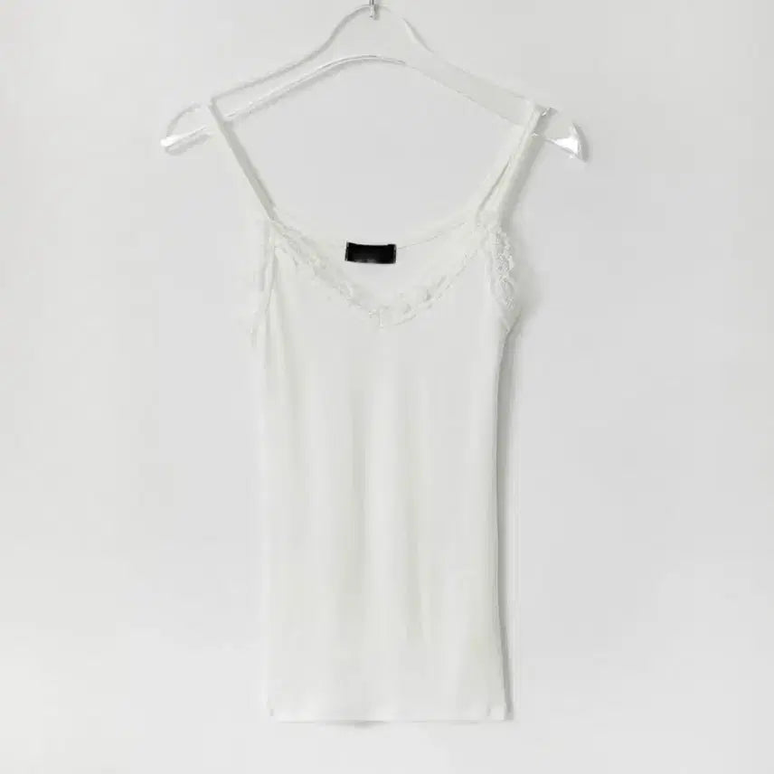 [BUNJANG] Zigzag Basic Lace Camisole Tank Top / 지그재그 기본 레이스 나시 이너 나시티 민소매 끈나시/에이블리무신사쉬인