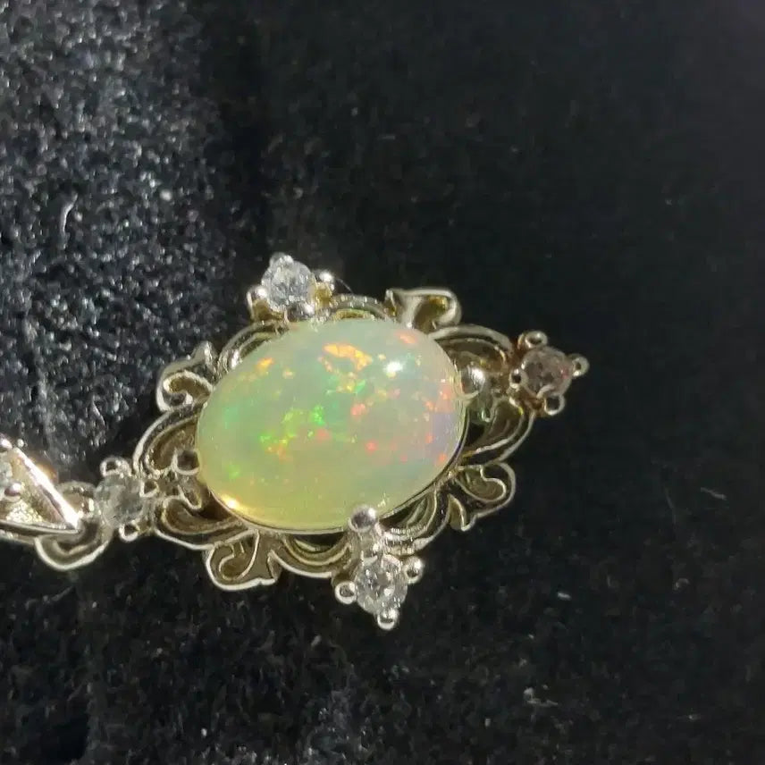 [BUNJANG] Opal Necklace / 오팔 목걸이