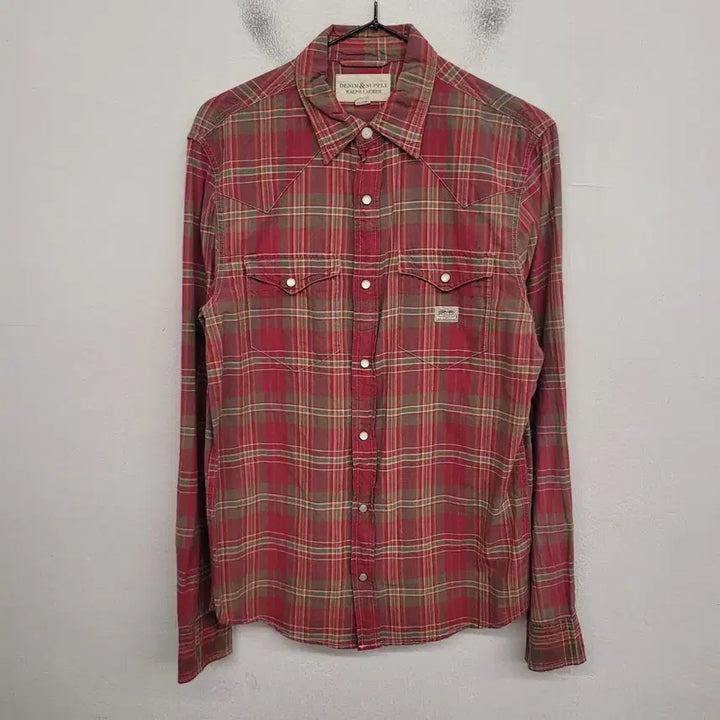 [BUNJANG] Denim &amp; Supply Ralph Lauren Western Check Shirt / [90/S] 데님 앤 서플라이 랄프로렌 웨스턴 체크 셔츠 / USA