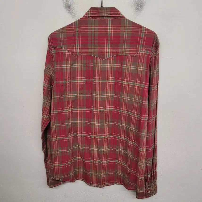 [BUNJANG] Denim &amp; Supply Ralph Lauren Western Check Shirt / [90/S] 데님 앤 서플라이 랄프로렌 웨스턴 체크 셔츠 / USA
