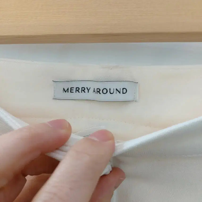 [BUNJANG] Merry Around Straight Fit Pink Pants (Size 55) / merry around 스테레이트핏 연핑크팬츠 55