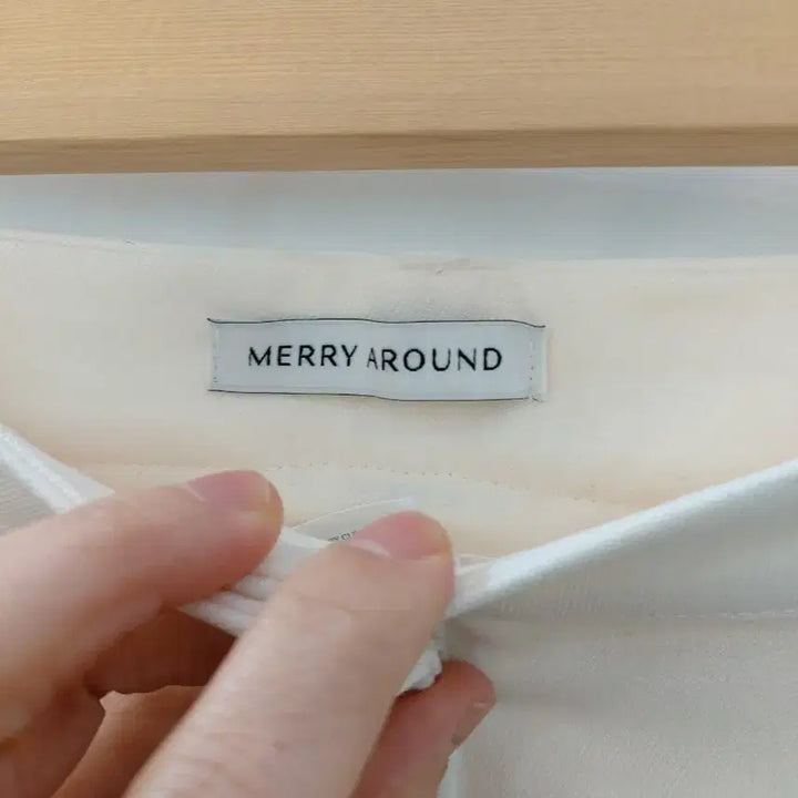 [BUNJANG] Merry Around Straight Fit Pink Pants (Size 55) / merry around 스테레이트핏 연핑크팬츠 55
