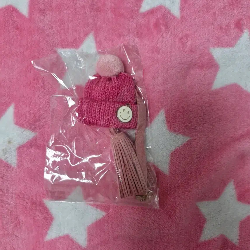 [BUNJANG] Samantha Thavasa Cute Pink Hat Keyring / 미사용 사만사타바사 귀여운 키링