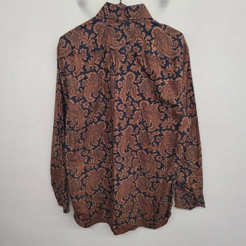 [BUNJANG] Tommy Hilfiger Paisley Native Pattern Shirt / [95/M] 타미힐피거 페이즐리 네이티브 패턴 셔츠 / USA