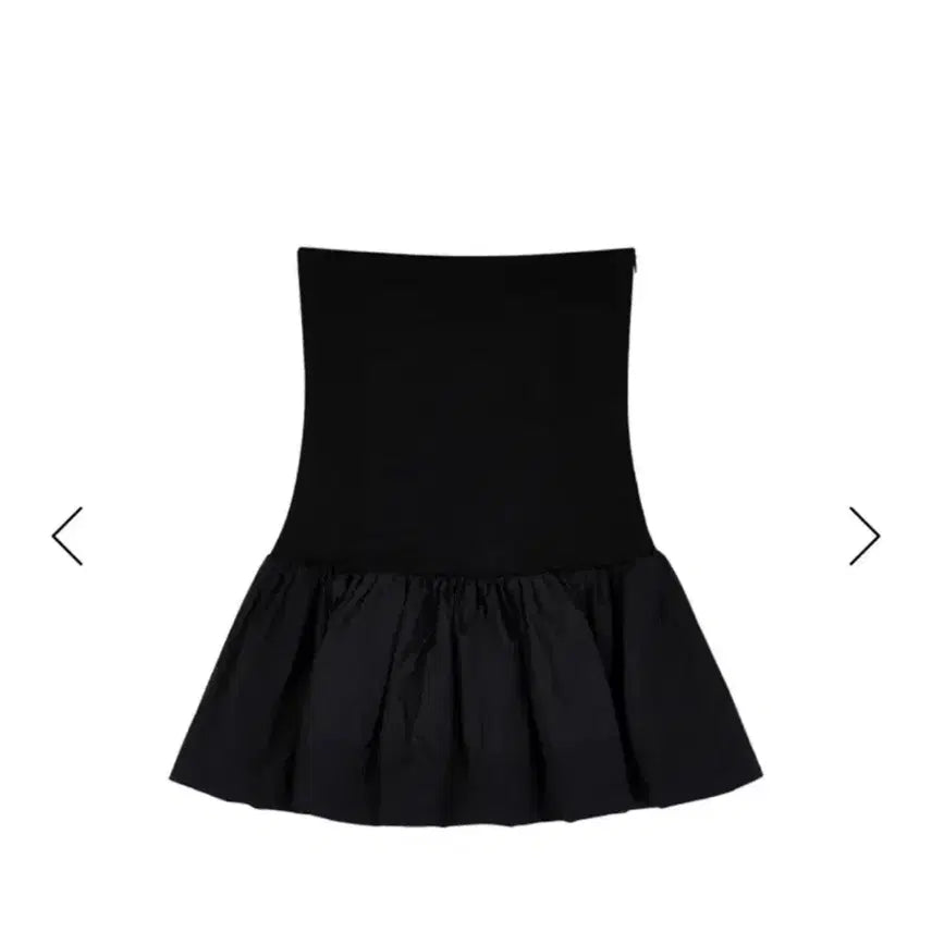 [BUNJANG] Lily Cotes Tube Top Black / 릴리코츠 튜브탑 블랙