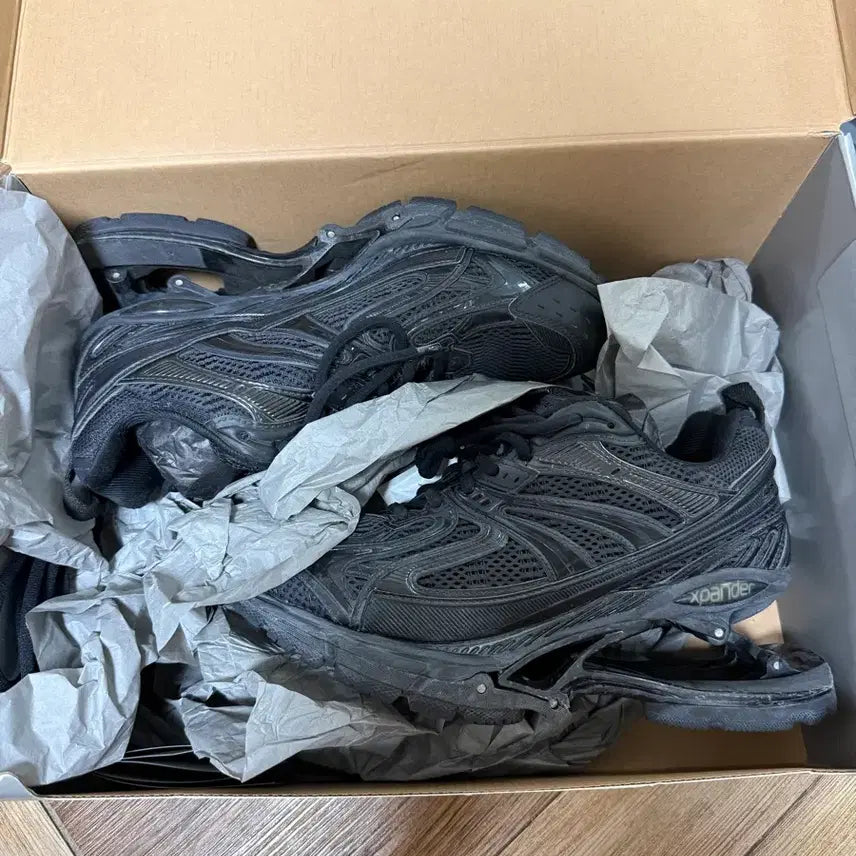 [BUNJANG] Balenciaga X-Pander Sneakers Black Size 40 / 새상품 40] 발렌시아가 엑스팬더 X pander 스니커즈 블랙