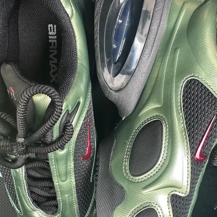 [BUNJANG] Nike Air Max Muse 240 Oil Green Sneakers / 나이키 에어맥스 뮤즈 240 오일 그린 팝니다.