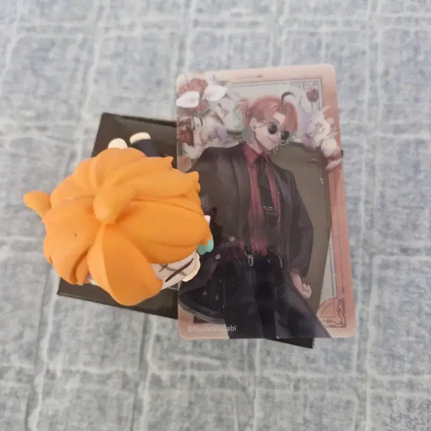 [BUNJANG] Akuneko Teddy Rirakoro 4th Anniversary Clear Card / 아쿠네코 테디 리라코로 피규어 4주년 클리어카드