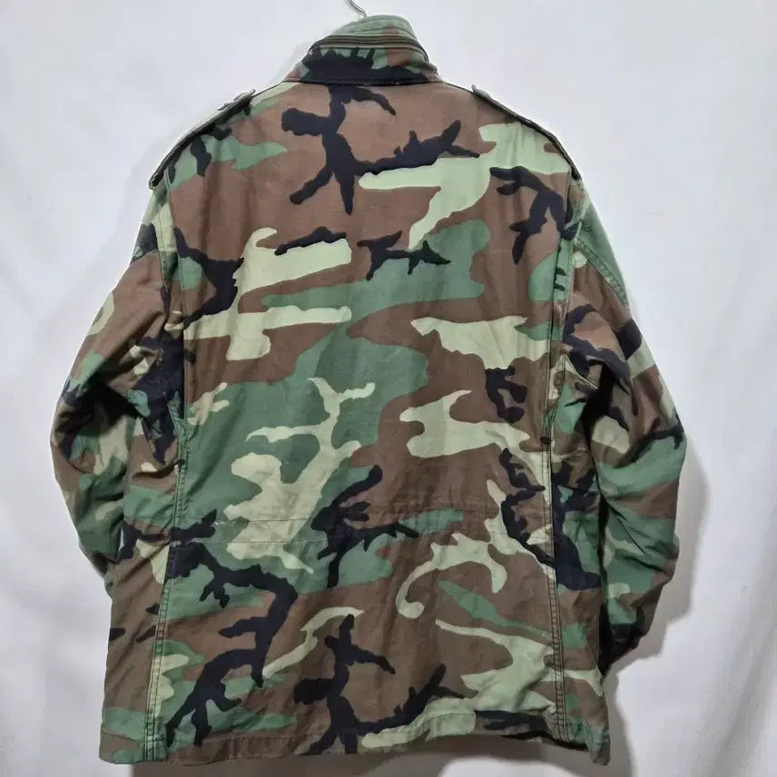 [BUNJANG] M65 Woodland Camo Field Jacket / M65 우드랜드 카모야상 필드 자켓