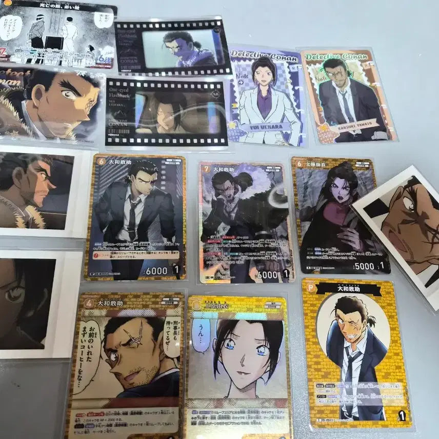 [BUNJANG] Detective Conan Yamato Kansuke/Uehara Yui TCG, Pashacard, Chinese Card Bundle Set / 명탐정 코난  야마토칸스케/우에하라유이 tcg,파샤,중국카드 일괄