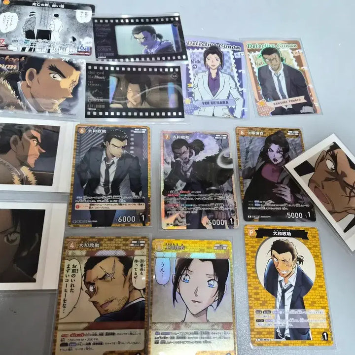 [BUNJANG] Detective Conan Yamato Kansuke/Uehara Yui TCG, Pashacard, Chinese Card Bundle Set / 명탐정 코난  야마토칸스케/우에하라유이 tcg,파샤,중국카드 일괄