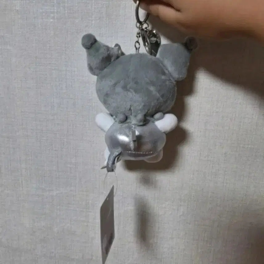 [BUNJANG] Sanrio Kuromi Silver Charm Doll / 산리오 쿠로미 실버 키링 인형