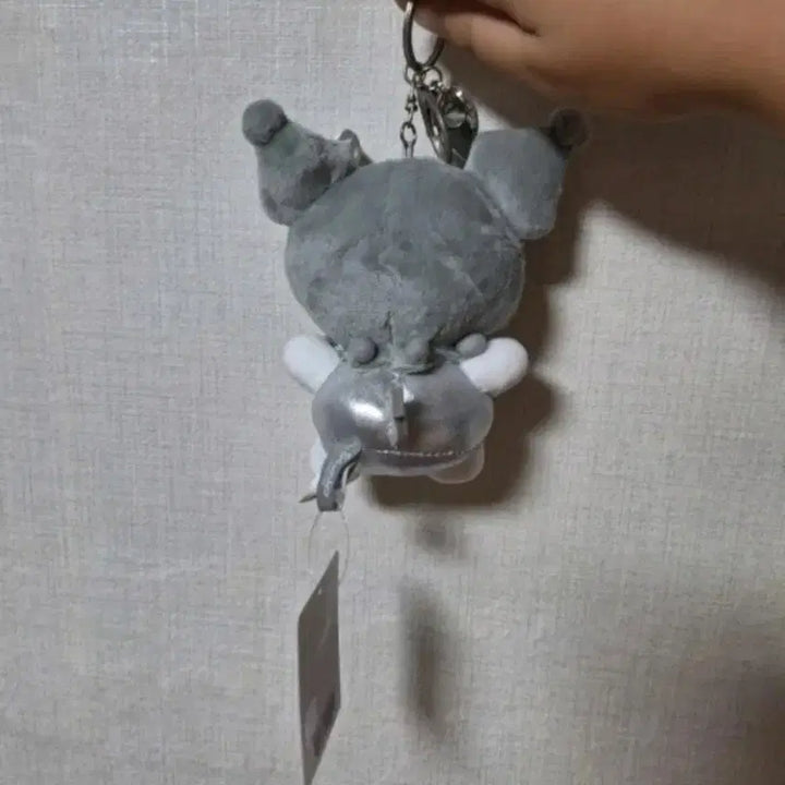 [BUNJANG] Sanrio Kuromi Silver Charm Doll / 산리오 쿠로미 실버 키링 인형