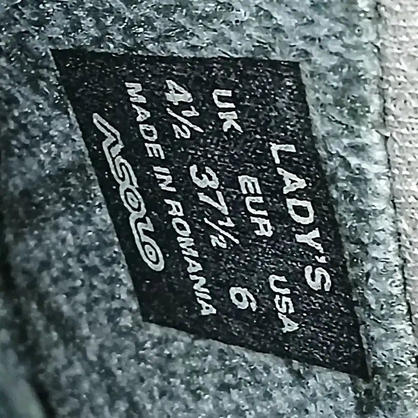 [SOLD OUT] ASOLO 아솔로 등산화 고어텍스 퍼플/그레이 235mm
