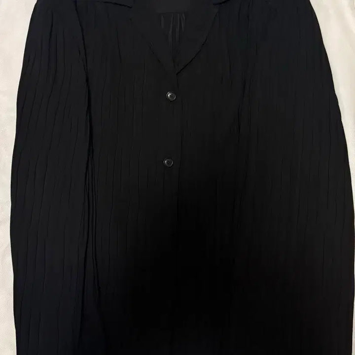 [BUNJANG] Recto Pleated Shirt Black / 렉토 플리티드 셔츠 (새상품)