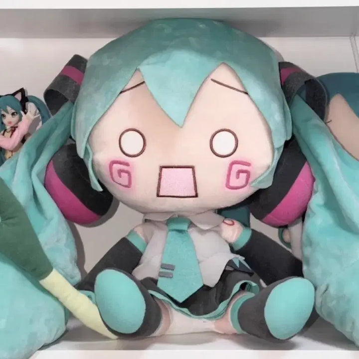 [BUNJANG] Hatsune Miku Sega Fuwapuchi Plushie Ver. Leek Spin / 하츠네 미쿠 세가 후와푸치 봉제인형 파돌리기ver
