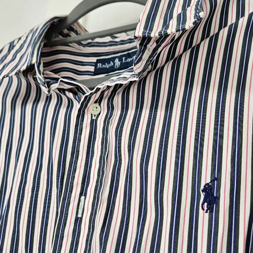 [BUNJANG] Polo Ralph Lauren Striped Shirt / 폴로 랄프로렌 스트라이프 셔츠 남방
