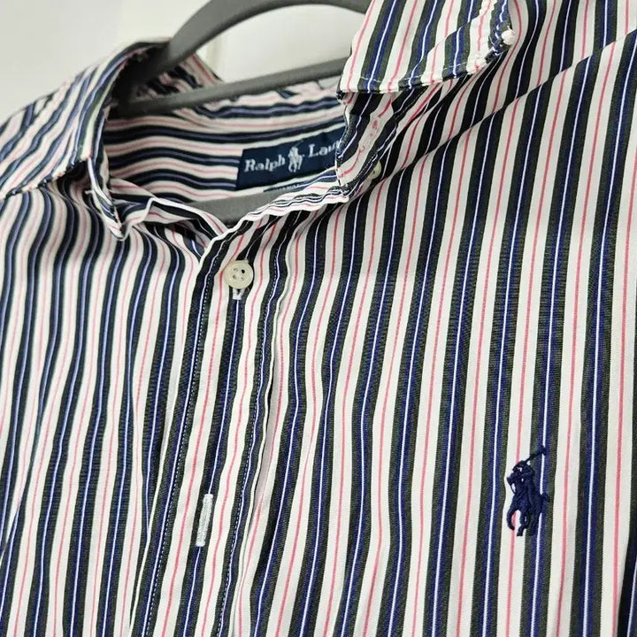 [BUNJANG] Polo Ralph Lauren Striped Shirt / 폴로 랄프로렌 스트라이프 셔츠 남방