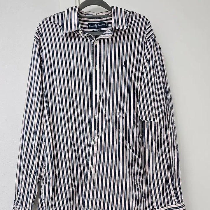 [BUNJANG] Polo Ralph Lauren Striped Shirt / 폴로 랄프로렌 스트라이프 셔츠 남방