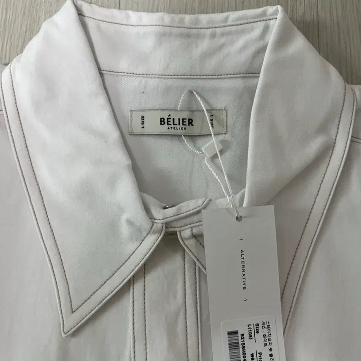 [BUNJANG] Bellier Short Sleeved Relaxed Fit Shirt (Size L/105) / 벨리에 숏 슬리브드 릴렉스셔츠 L(105)사이즈 판매해요