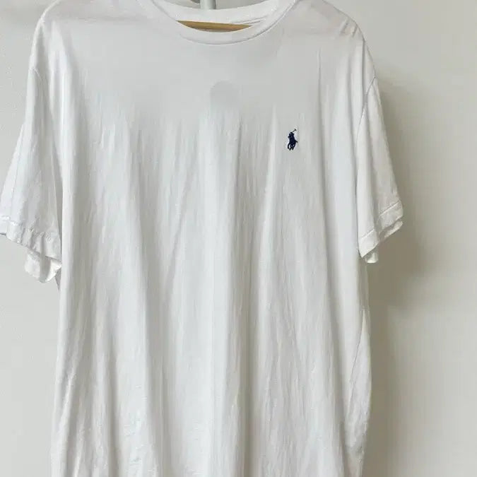 [BUNJANG] Polo Ralph Lauren White Short Sleeve T-shirt / 폴로 랄프로렌 흰색 반팔 티셔츠