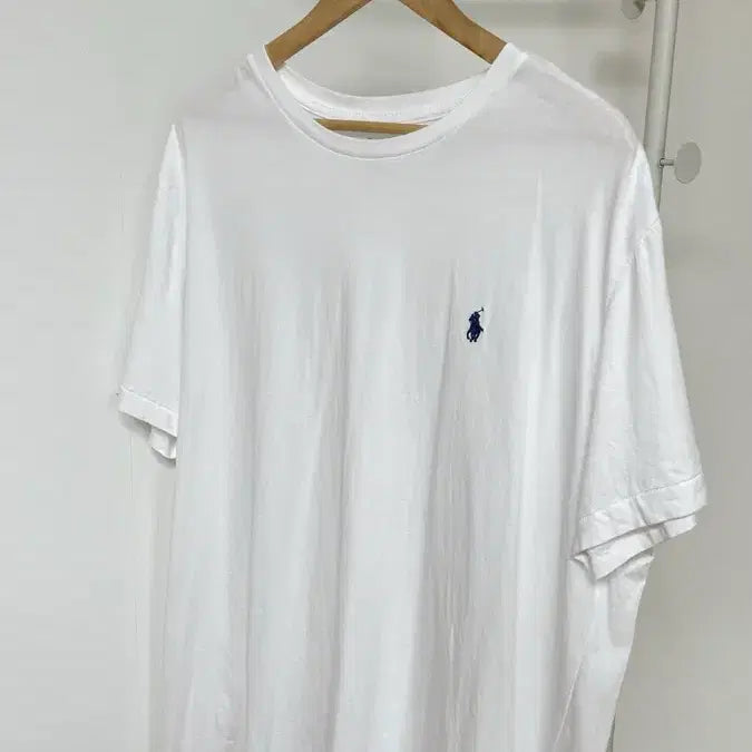 [BUNJANG] Polo Ralph Lauren White Short Sleeve T-shirt / 폴로 랄프로렌 흰색 반팔 티셔츠