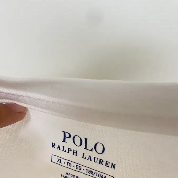 [BUNJANG] Polo Ralph Lauren White Short Sleeve T-shirt / 폴로 랄프로렌 흰색 반팔 티셔츠