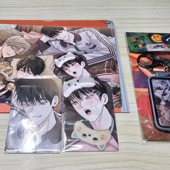 [SOLD OUT] 월요일의구원자 월구 굿즈 봄툰 홈파티 굿즈 스냅팩 캠코더키링 일괄