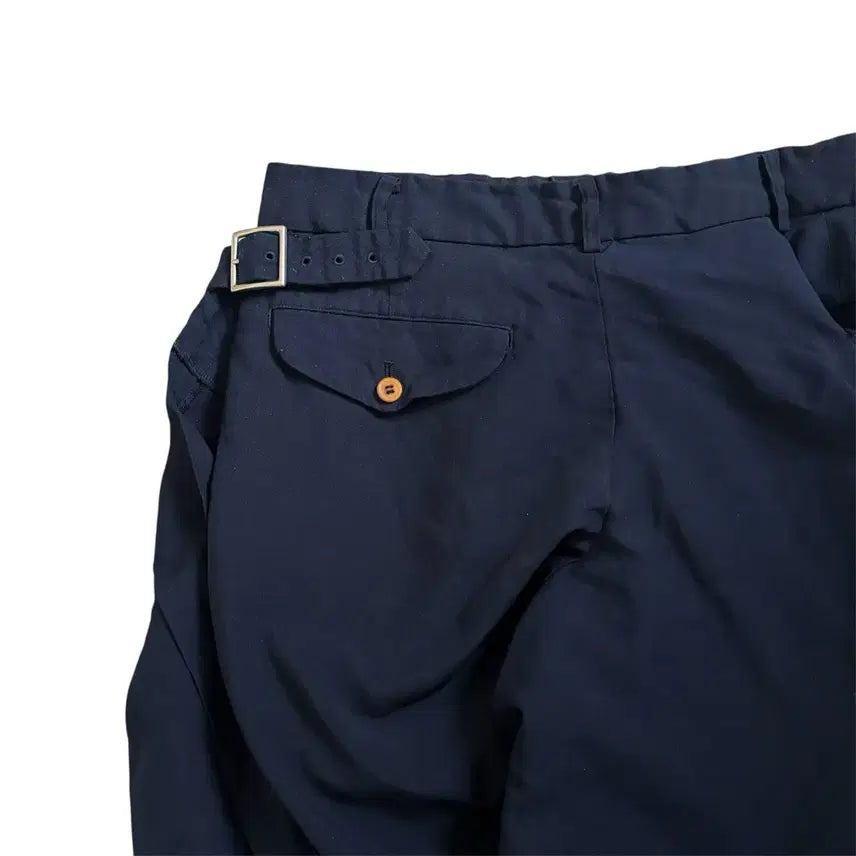 [BUNJANG] Comme des Garcons Pleated Skirt Layered Pants Navy / 꼼데가르송 플리츠 스커트 레이어드 바지 네이비