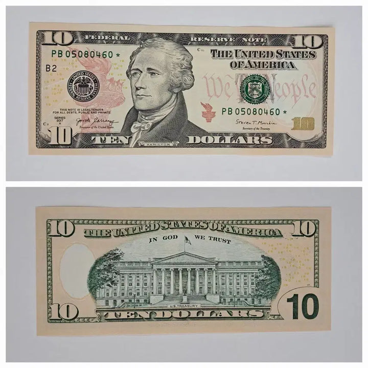 [BUNJANG] US Star Note 10 Dollar Bill / 미국 스타노트