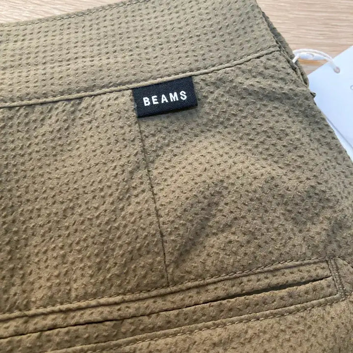 [BUNJANG] Beams Seersucker Shorts S / 새상품) 빔즈 솔로텍스 시어서커 반바지 S