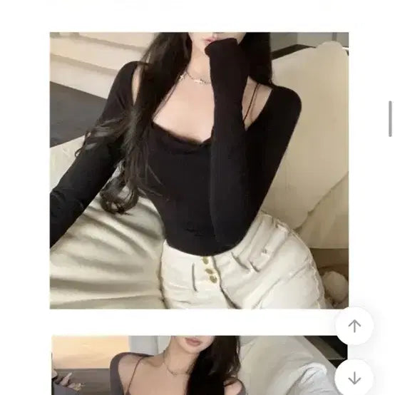 [BUNJANG] Ably Slim Fit Inner Tee / 에이블리 슬림핏 이너티 (새거,배송비포함)