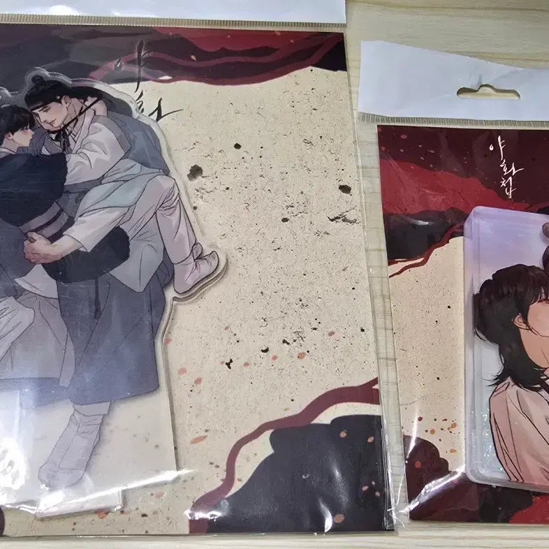 [SOLD OUT] 야화첩 투니크 굿즈 아크릴스탠드 워터글리터 일괄