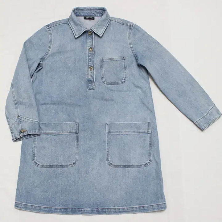 [BUNJANG] A.P.C. Denim Dress / 아페쎄 88-74-160 데님 청 원피스 깨끗/H04