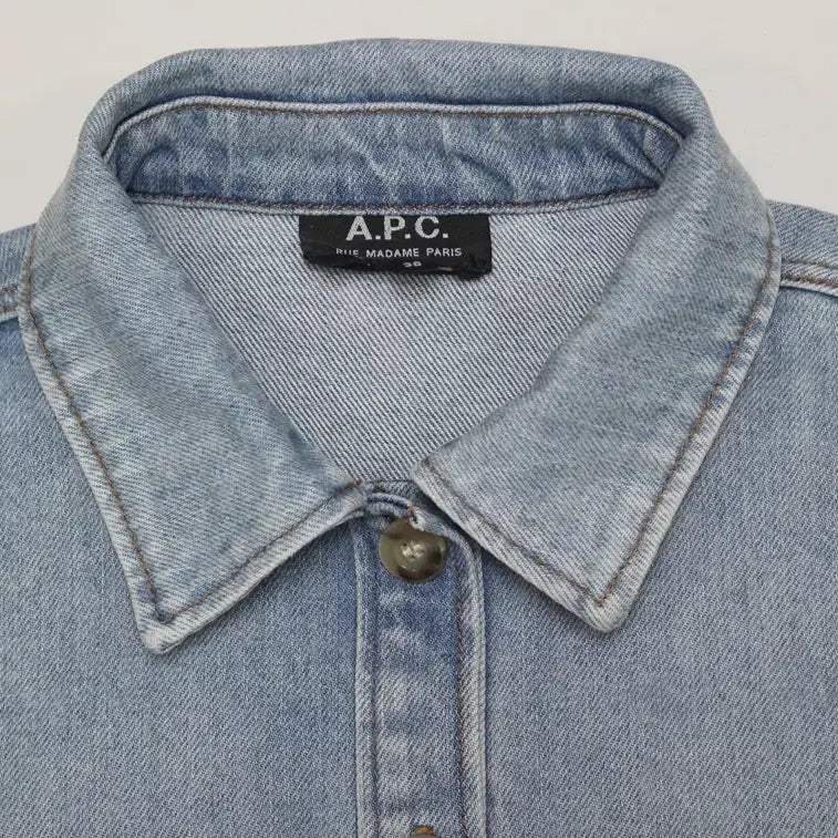 [BUNJANG] A.P.C. Denim Dress / 아페쎄 88-74-160 데님 청 원피스 깨끗/H04