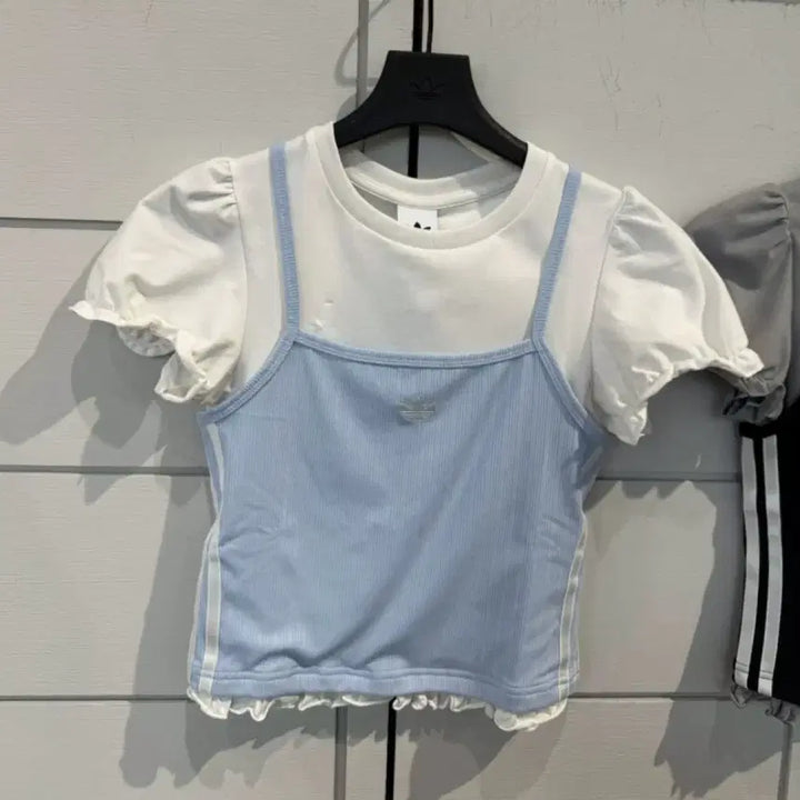 [BUNJANG] Adidas Puff Sleeve Top / 아디다스퍼프티(새상품)