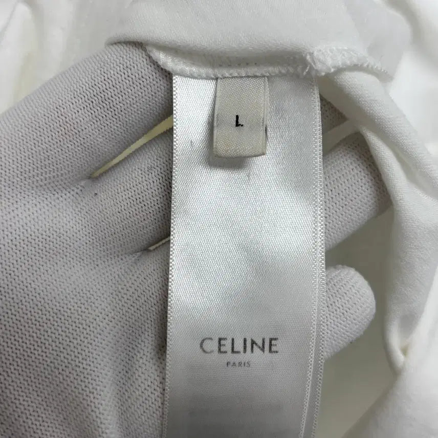 [BUNJANG] Celine Rouge Print T-Shirt / [L]셀린느 루즈 프린트 반팔티