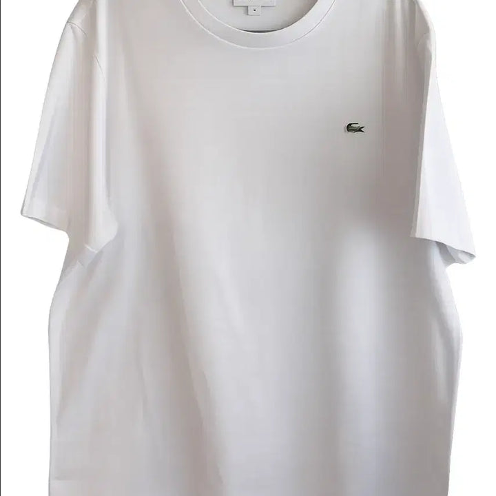 [BUNJANG] Lacoste White Short-Sleeve T-Shirt L / 라코스테 화이트 반팔티 L (FR 5)