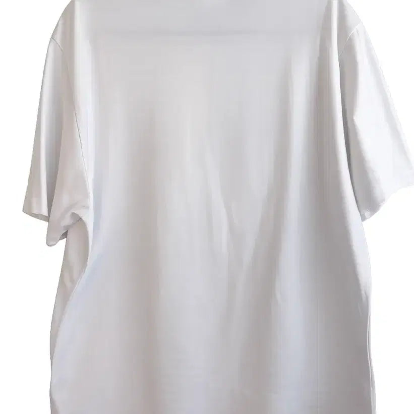 [BUNJANG] Lacoste White Short-Sleeve T-Shirt L / 라코스테 화이트 반팔티 L (FR 5)