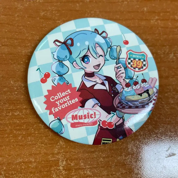 [BUNJANG] Hatsune Miku Random Trading Badge / 하츠네 미쿠 랜덤 뱃지(트레이딩 캔 배지)