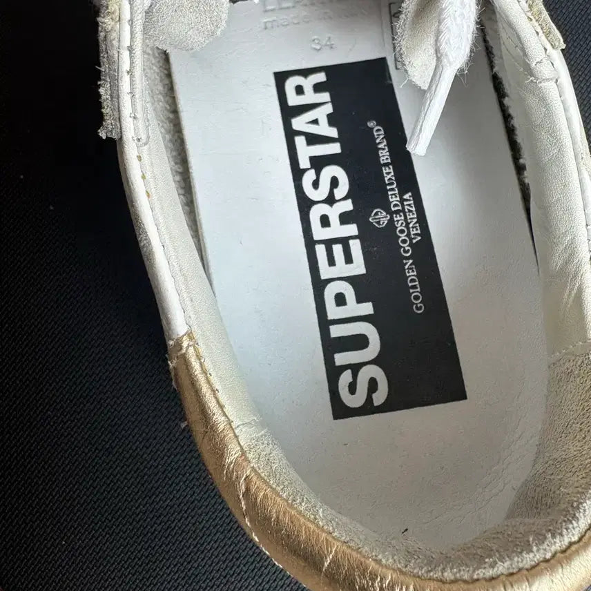 [BUNJANG] Golden Goose Superstar White/Pink Sneakers / 골든구스 슈퍼스타 흰/핑크 스니커즈