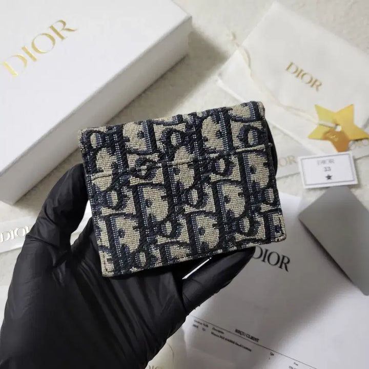 [BUNJANG] Dior Oblique Saddle Card Wallet / [새상품급/풀구성] 디올 오블리크 새들 카드지갑