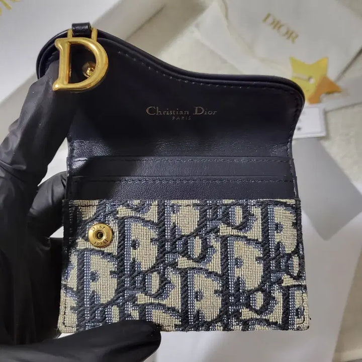 [BUNJANG] Dior Oblique Saddle Card Wallet / [새상품급/풀구성] 디올 오블리크 새들 카드지갑