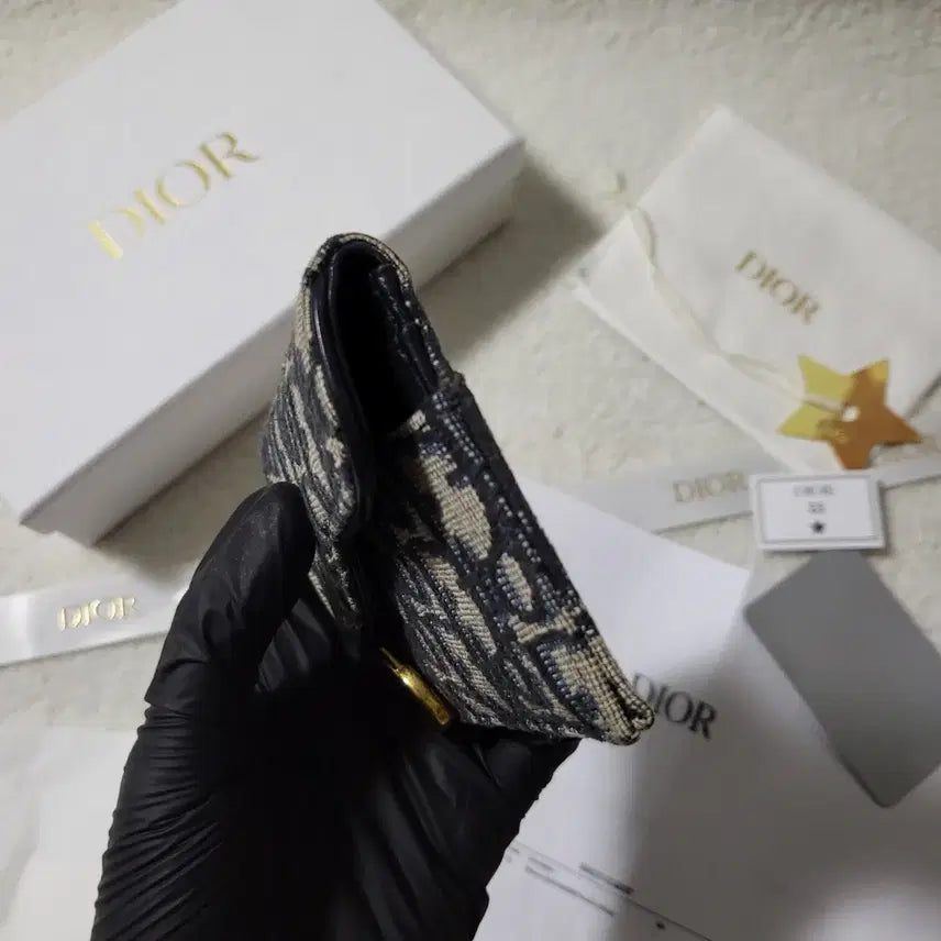 [BUNJANG] Dior Oblique Saddle Card Wallet / [새상품급/풀구성] 디올 오블리크 새들 카드지갑