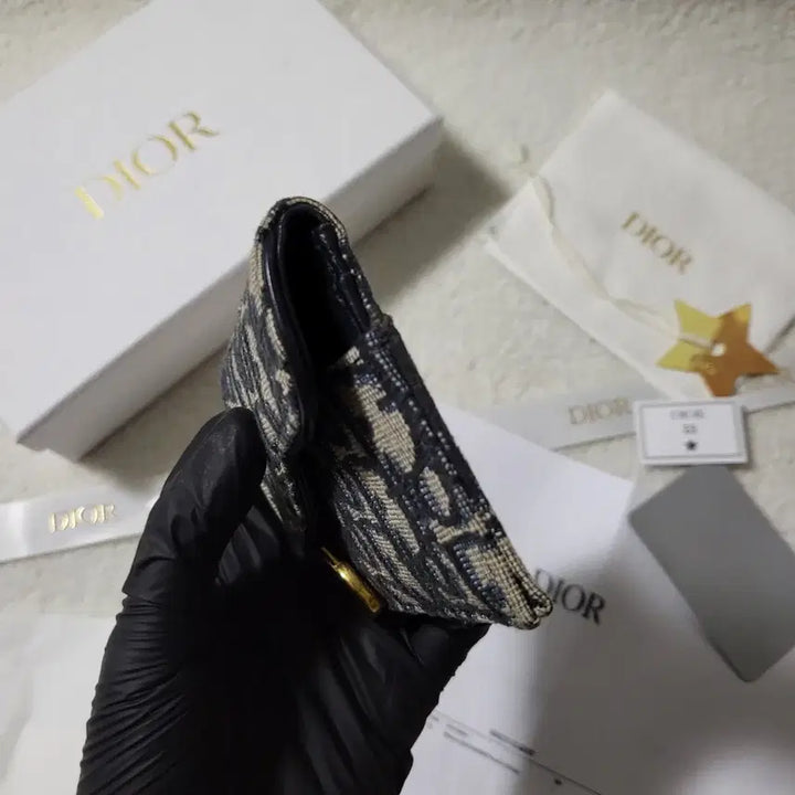 [BUNJANG] Dior Oblique Saddle Card Wallet / [새상품급/풀구성] 디올 오블리크 새들 카드지갑