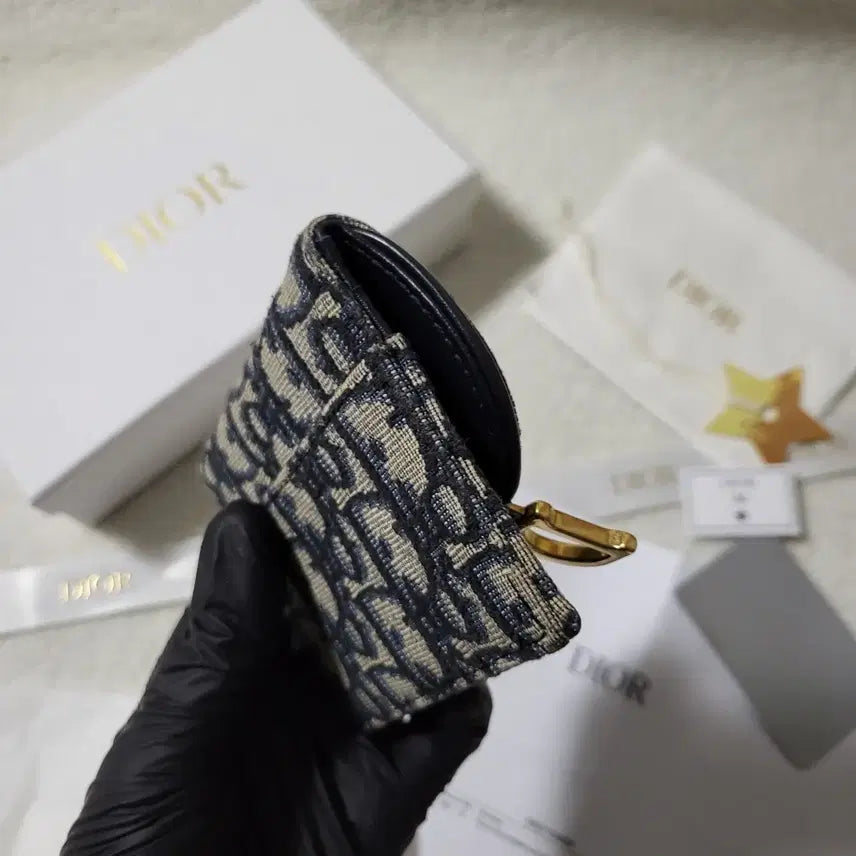[BUNJANG] Dior Oblique Saddle Card Wallet / [새상품급/풀구성] 디올 오블리크 새들 카드지갑