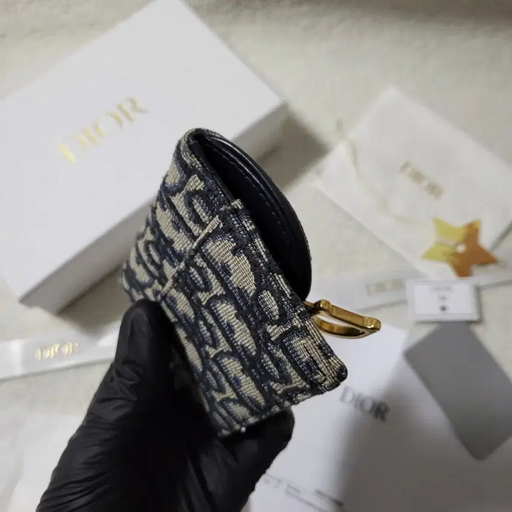 [BUNJANG] Dior Oblique Saddle Card Wallet / [새상품급/풀구성] 디올 오블리크 새들 카드지갑